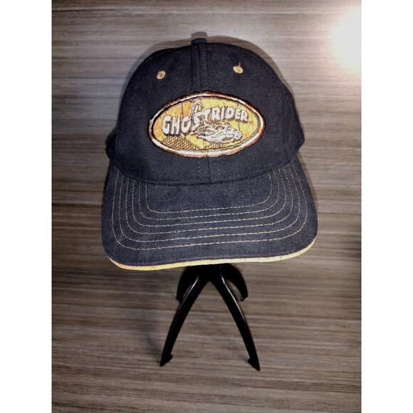 Vintage Knotts Berry Farm Ghost‎ rider Hat Super Rare Leather Strap main image 9